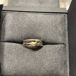 David Yurman Crossover ring-Size 7
